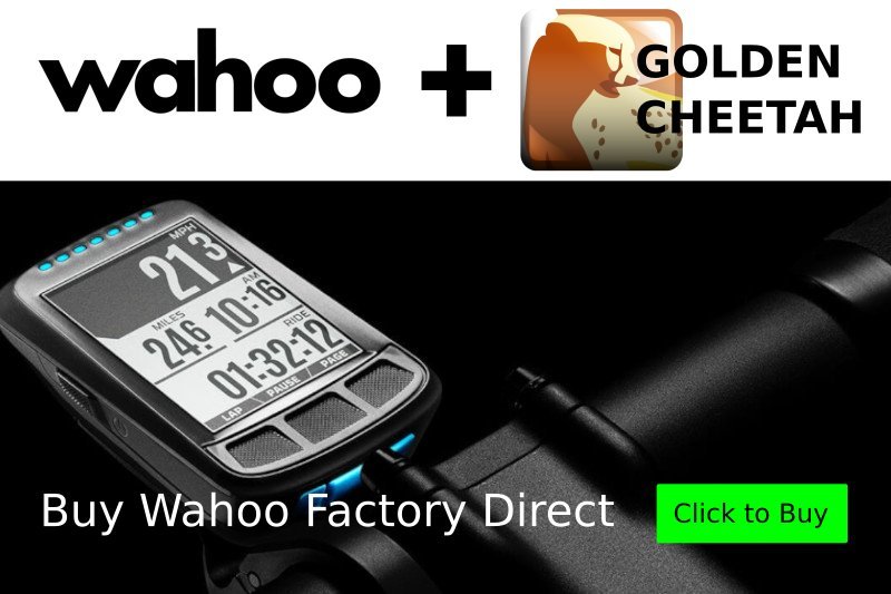 Buy Wahoo for Golden Cheetah Factory Direct
